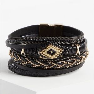 Torrid braided magnetic bracelet